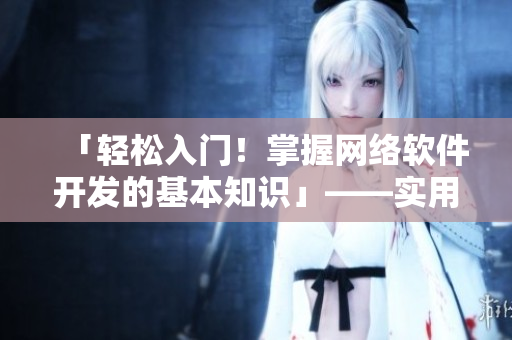 「轻松入门！掌握网络软件开发的基本知识」——实用教程