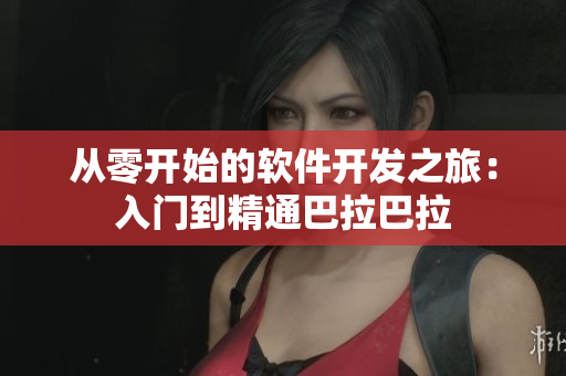 从零开始的软件开发之旅：入门到精通巴拉巴拉