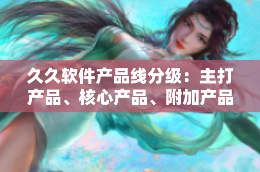 久久软件产品线分级：主打产品、核心产品、附加产品