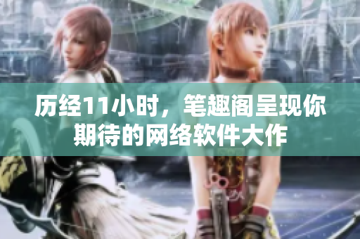历经11小时，笔趣阁呈现你期待的网络软件大作