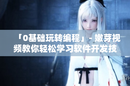 「0基础玩转编程」- 嫩芽视频教你轻松学习软件开发技能