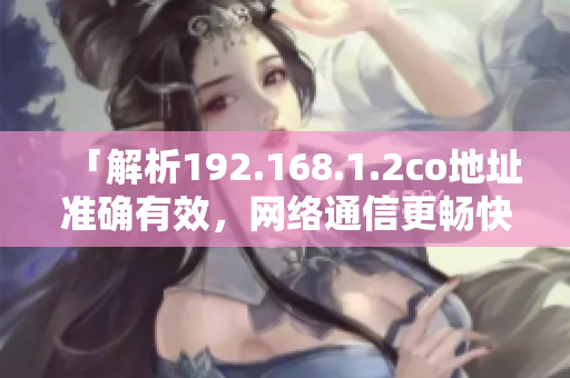 「解析192.168.1.2co地址准确有效，网络通信更畅快」