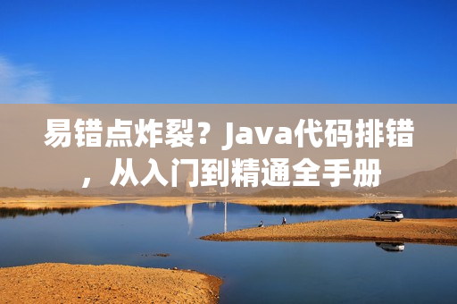 易错点炸裂？Java代码排错，从入门到精通全手册