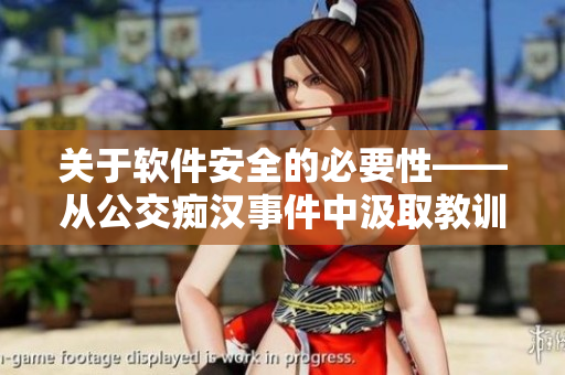 关于软件安全的必要性——从公交痴汉事件中汲取教训