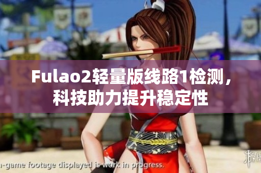 Fulao2轻量版线路1检测，科技助力提升稳定性