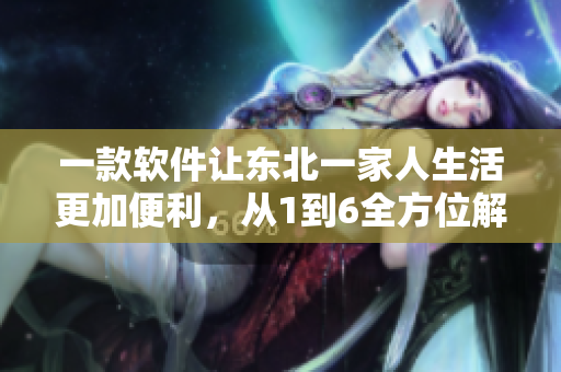 一款软件让东北一家人生活更加便利，从1到6全方位解析