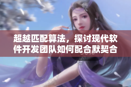 超越匹配算法，探讨现代软件开发团队如何配合默契合作