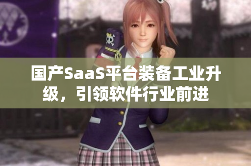 国产SaaS平台装备工业升级，引领软件行业前进