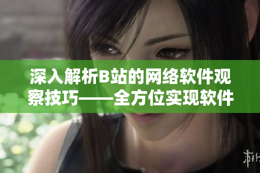 深入解析B站的网络软件观察技巧——全方位实现软件用户体验优化