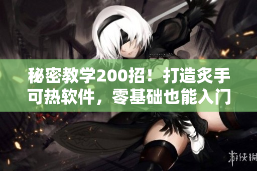 秘密教学200招！打造炙手可热软件，零基础也能入门