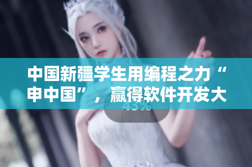 中国新疆学生用编程之力“申中国”，赢得软件开发大赛！