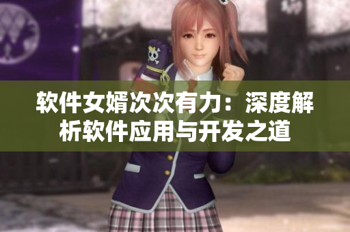 软件女婿次次有力：深度解析软件应用与开发之道