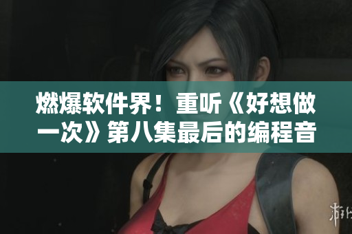 燃爆软件界！重听《好想做一次》第八集最后的编程音乐