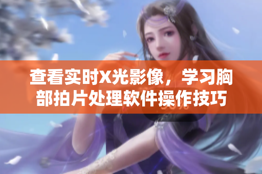 查看实时X光影像，学习胸部拍片处理软件操作技巧