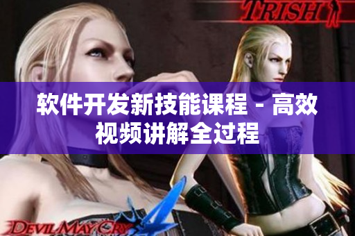 软件开发新技能课程 - 高效视频讲解全过程
