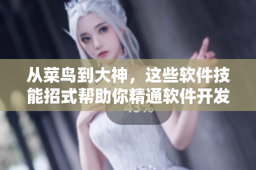 从菜鸟到大神，这些软件技能招式帮助你精通软件开发