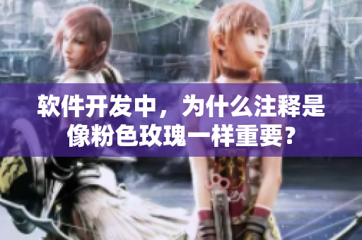 软件开发中，为什么注释是像粉色玫瑰一样重要？