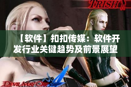 【软件】扣扣传媒：软件开发行业关键趋势及前景展望