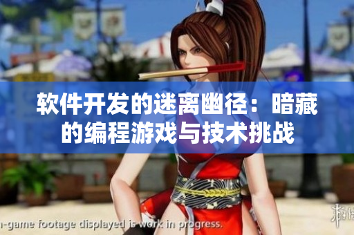 软件开发的迷离幽径：暗藏的编程游戏与技术挑战