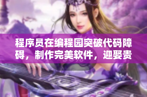 程序员在编程园突破代码障碍，制作完美软件，迎娶贵客赢得人心