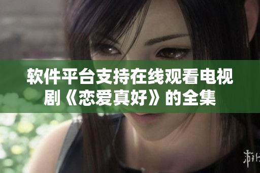 软件平台支持在线观看电视剧《恋爱真好》的全集