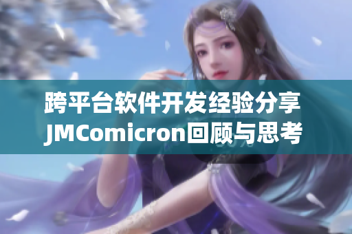 跨平台软件开发经验分享 JMComicron回顾与思考