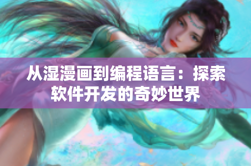 从湿漫画到编程语言：探索软件开发的奇妙世界
