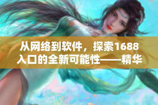 从网络到软件，探索1688入口的全新可能性——精华版导航