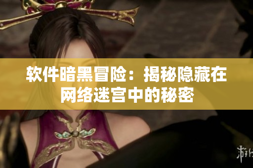软件暗黑冒险：揭秘隐藏在网络迷宫中的秘密