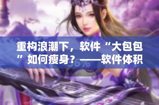 重构浪潮下，软件“大包包”如何瘦身？——软件体积优化探索
