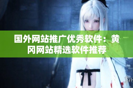 国外网站推广优秀软件：黄冈网站精选软件推荐