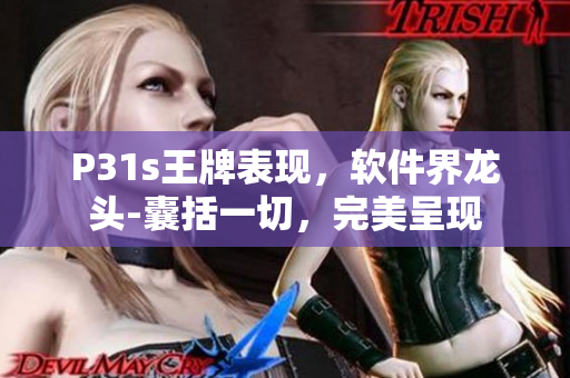 P31s王牌表现，软件界龙头-囊括一切，完美呈现