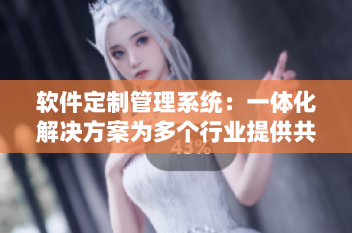 软件定制管理系统：一体化解决方案为多个行业提供共用盒包装
