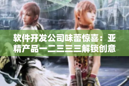 软件开发公司味蕾惊喜：亚精产品一二三三三解锁创意早餐店