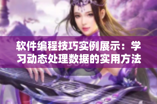 软件编程技巧实例展示：学习动态处理数据的实用方法