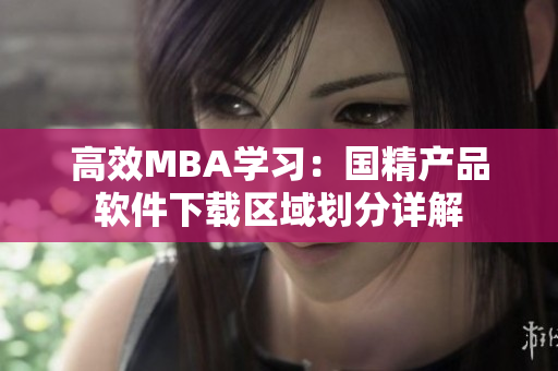 高效MBA学习：国精产品软件下载区域划分详解