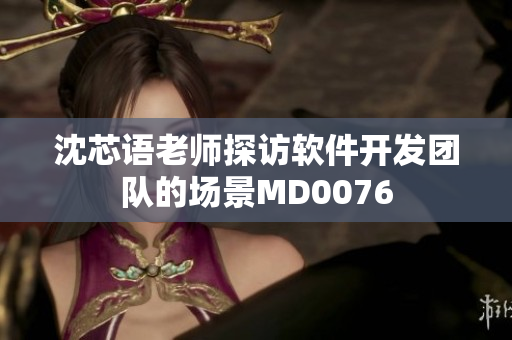 沈芯语老师探访软件开发团队的场景MD0076