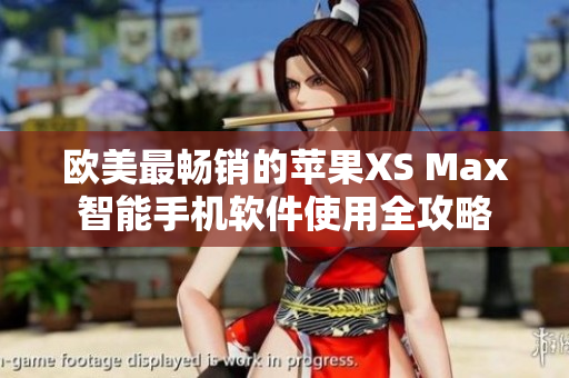 欧美最畅销的苹果XS Max智能手机软件使用全攻略
