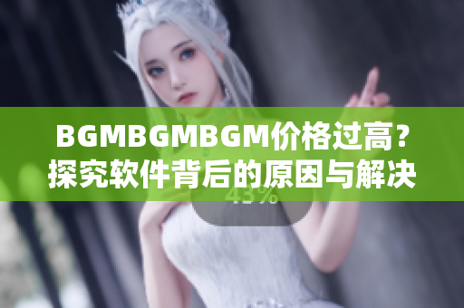 BGMBGMBGM价格过高？探究软件背后的原因与解决方案