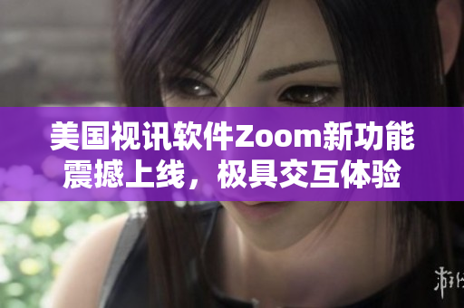 美国视讯软件Zoom新功能震撼上线，极具交互体验