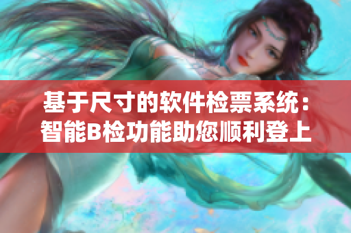 基于尺寸的软件检票系统：智能B检功能助您顺利登上车
