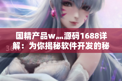 国精产品w灬源码1688详解：为你揭秘软件开发的秘密技术
