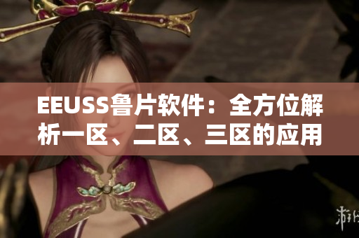 EEUSS鲁片软件：全方位解析一区、二区、三区的应用场景