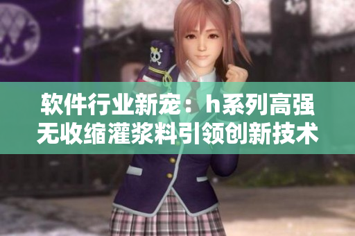 软件行业新宠：h系列高强无收缩灌浆料引领创新技术，价格实惠待续