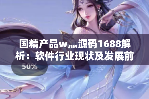 国精产品w灬源码1688解析：软件行业现状及发展前景分析