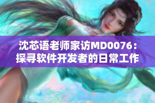 沈芯语老师家访MD0076：探寻软件开发者的日常工作分享