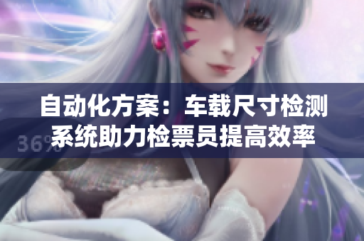 自动化方案：车载尺寸检测系统助力检票员提高效率