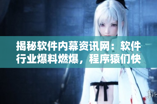 揭秘软件内幕资讯网：软件行业爆料燃爆，程序猿们快来围观！