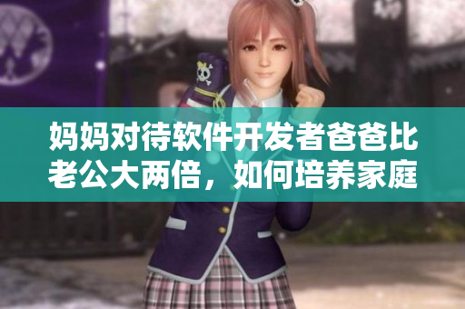 妈妈对待软件开发者爸爸比老公大两倍，如何培养家庭和谐共处
