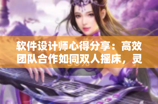 软件设计师心得分享：高效团队合作如同双人摇床，灵动配合让项目运转顺畅